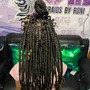 Smedium Knotless Plaits Mid Back