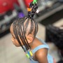 Kid's Braids. Wash and hair included