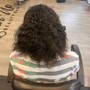 Invisible loc butt length