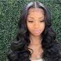 Lace frontal Wig Install + wig provided by me