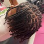 Instant Locs short hair or half head