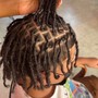 Instant Locs short hair or half head