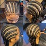 2-4 Cornrow Braids