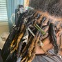 Loc Maintenance  (ear to shoulder length)