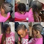 Medium Lemonade braids hair included