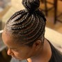 Custom medium feed in braids