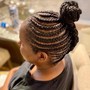 Custom medium feed in braids