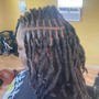 Retwist only (mid back to lower back length )