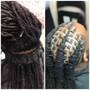 Dread twist w/ Barrel twist style