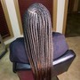 Take down smedium size braids