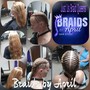 Individual Braids (on natural hair)($50.00 deposit)