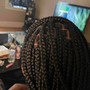 Womens Jumbo Box Braids