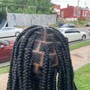 Womens Jumbo Box Braids