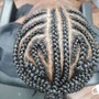 Spiral set on Natural Hair