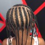 Spiral set on Natural Hair