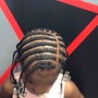 Spiral set on Natural Hair