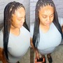 Knotless Braids (med-large)