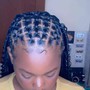 Two feed in braids