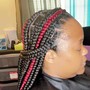 Two feed in braids