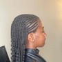 Two feed in braids