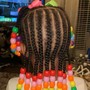 Kid's Braids (Freestyle on Natural Hair)