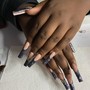 Manicure- (top coat only)