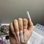 Manicure- (top coat only)