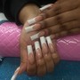 Manicure- (top coat only)