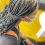 Small Knotless Braids (bra length)