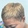 Tapered Short (Shampoo,Mold, & Flat Iron