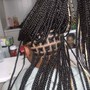 Knotless Box Braids size small