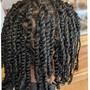 Medium Knotless Braids