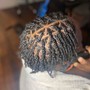 2 strand twist on natural hair