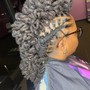 Loc Maintenance W/ Double Strand Pas Mid-Back