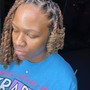 Loc Extensions, One on One makeup lesson, Loc Maintenance Lesson