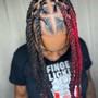 Loc Maintenance W/ Double Strand Pas Mid-Back