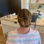 Updo for bride