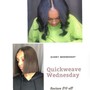 Quickweave bang wig unit