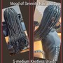 Prep for braids/ sew in INCLUDES HYDRATION AND TRIM