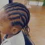 Kid's Braids and wash