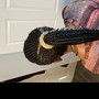 Natural hair Flat Twists