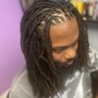 Locs Retwist w/style