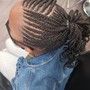 Senegalese twist - mid back - medium size - hair included