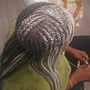 Jumbo knotless braids Mid-back - hair included