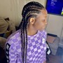 Straight Back Feed-in braids