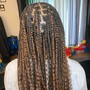 Medium Knotless Goddess Braids