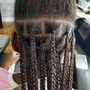 Medium Knotless Box Braids