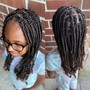 Medium Feed in Braids/boho