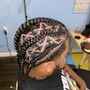 Large Two-strand Natural Twists/Box Braids