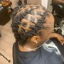 Feed in Braids (8-12 Braids)